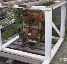 Express Scale #GBAO-31, Open Mouth Gross Bagging Scale, 1 Head, Carbon Steel, handles 20#-115# bags, 5-6 bag