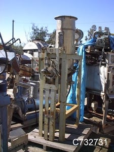 Durant #200, Valve Bag Filler, single spout, pneumatic actuated, w/adjustable scale