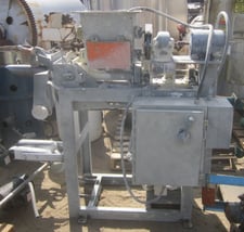 Stoker #1-5V-R, Bag Filler/Packer, 2" single Carbon Steel auger, 2" diameter Shaft, w/mechanical scale, 3 HP