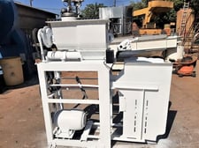 Stoker #DXVP, Filler/Packer, 23" x 14" x 12" deep agitated hopper, 3" diameter Screw discharge, 5 HP, 1800