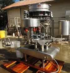 Federal, Bottle Filler, 6 filling valves, 1" diameter Nozzles, fills 1/2 pint to 1/2 gallon, right hand set