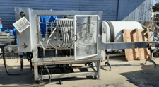 Yng Feng #KTW-8110, Liquid Filler for Bottles, 10-Head Inline, 50 BPM, 250-5000 ml bottles, 50-150 mm