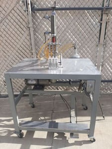 Vacuum Filler, 3-Head inline, Stainless Steel, (3) 1/4" diameter Nozzles, 2"-10" adjust height, 1/2 HP, 1725