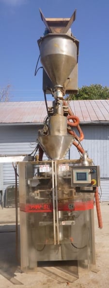 Duma Packaging Machinery #DMV3V, Horizontal Form Fill Seal, 22" max film width, 16" L vertical & 11" L