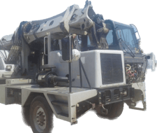 Gradall #XL3100, Excavator, Weight 18.57 t, Standard tyres 385/65R22.5 LR