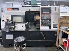 Mazak #QTN-250II, CNC turning center, 26.5" swing, 10" chuck, 3" bar, 18.73" dia., 19.85" lgth, 12 turret
