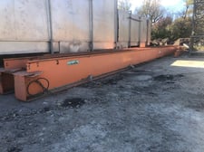 2 Ton, Cranes 62' bottom ride 2 ton hoists