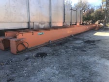 2 Ton, Cranes 62' top ride 2 ton hoists