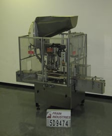 Resina #U20M-014, Stainless Steel, 2 station capper rated from 40-120 cpm