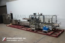 Klockner #IMC/S, automatic intermittent motion, 2 station axis servo driven horizontal cartoner capable of