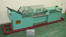 Bivans #60, semi-automatic, intermittent motion, horizontal cartoner, 10-40 cartons per minute
