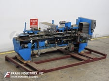 Jones #IMV5, semi-automatic intermittent motion vertical, reverse tuck cartoner rated from 10-45 cartons per