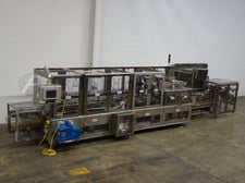 Adco Manufacturing Inc #15WAS-50-WD, automatic, continous motion, Stainless Steel, wrap around, hot melt glue