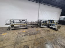 Arpac #PC3500, automatic, continous motion, 6-Axis, servo driven, wrap-around case packer, up to 35 cases per