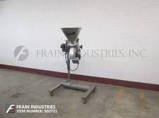 Glatt #TRL6002, Stainless Steel wet or dry granulations screener, mounted on Stainless Steel stand with 4