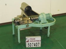 Fitzpatrick #Guiloriver, extructor capable of reducing small solid round & rectangle frozen products into