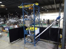 Bulk bag Super sack unloading & filtration system, Flexicon #BFC-C, up to 135 cu.ft.