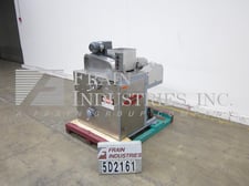 Fitzpatrick #DAS06, 316 Stainless Steel vari-speed hammermill, 16 blades, 4" auger feed screw