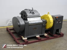 Baker Perkins / B P Process Eq / B P Process, 10 cu.ft., 80 gallon, Carbon Steel double arm mixer, hydralic