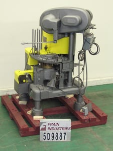 Angelus #40PR, automatic, 4-head, rotary, can seamer capable of seaming 100-275 cans per minute, low lid