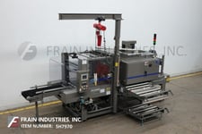 Arpac #25TW-28, inline, compack, shrink bundler and tunnel rated from 5-25 bundles per minute