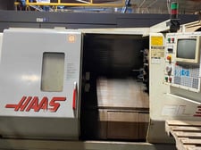 Haas #SL-30T, CNC Lathe, 30" swing, 17" cut diameter, 39" cut length, tailstock, tool presetter, chip