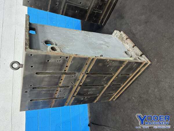 28" x 53" Slotted angle plates, 1 pair, #77111