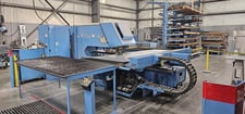 22 Ton, Trumpf #Trumatic-2010R, turret punch, 50" x50" table travel, 1/4" sheet thickness, 2001