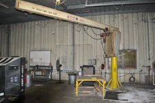 .5 Ton, Abell-Howe #MS3, Jib Crane, With 1/2 Ton Dayton Hoist, S/N 1463