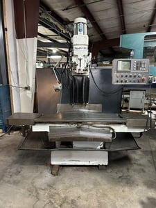 Hurco #Dynapath-750, CNC Bed Mill, 13" x58" table, 7.5 HP, S/N D75-95001129A, 1999