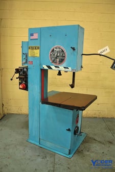 20" x 16" DoAll #2013-V, vertical band saw, parts machine, serial #300-871498
