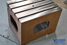 Box drill table, 24 x 18 x 18, 4 T-slots