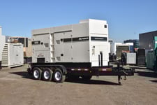 320 KW Multiquip #DCA4005514F3, generator, enclosure mounted on trailer, 136 hours, 2020, #090470