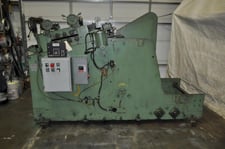 8000 lb. Rowe #C6-20/8J, coil cradle & straightener, 20 x .175" stock, 60" outside dimension, manual coil