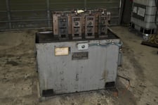 4 Stand, United Roll Form Co. #M-1-1/4-6, rollformer, 1.25" shaft diameter, 5" roll space, 1.75" vertical