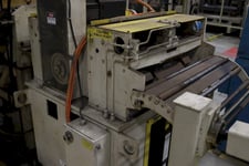 24" x .03" Perfecto #FeS-400-24, servo feeder, pilot release, adj height cabinet, cascade rolls, 2000