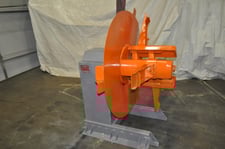 2500 lb. American Steel Line #60, uncoiler, 22" mandrel, 60" outside dimensions, 16"-20" ID, manual