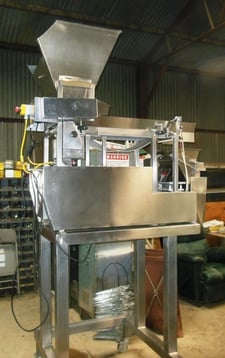 WeighPack #AEF7, Linear Bucket Scale, single lane belt feeder, single discharge, 40 psi, 115 V