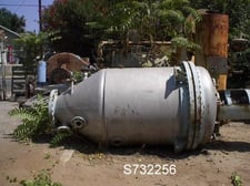 160 sq.ft. Chemap Engineering #15M2, Pressure Leaf Filter, 4' diameter x 6' 3" internal tank, (20) filter