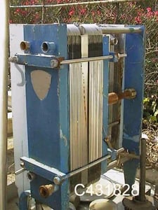 145 sq.ft., St. Regis, heat exchanger, Stainless Steel, (40) 10" x 36" plates