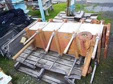 224 sq.ft., American Reclaiming Reclaiming, plate type heat exchanger, (63) 14" W x 48" H Stainless Steel