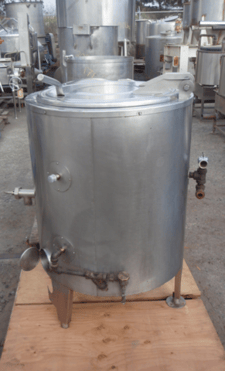 30 gallon Legion #C, Kettle, Stainless Steel, 23" diameter x 18" deep Bowl, 1.5" side bottom outlet, gas