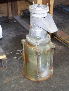 Morehouse Cowles #A-200, Colloid Mill, Carbon Steel, 2" diameter Stone, 3/4 HP, 3500 RPM, 230/460 V