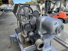 Three Stage Hammer Mill, Stainless Steel, 22" x 16" chamber opening, (2) 2.5" diameter Rotors, 5 HP, 220/440 V