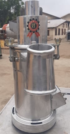 Rong Tsong Iron Works, Hammer Mill, Herb Grinder/Pulverizer, 6-1/4" diameter x 3" H Stainless Steel chamber