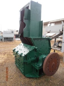 Jeffrey, Hammer Mill, 36" diameter x 36" width grinding Chamber, 6" diameter Shaft, 27" width x 18" deep Feed