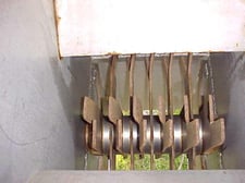 Queen City, Hammermill, 12" x 18" Stainless Steel chamber, 4" width x 3/8" thick fixed hammers, 30" H x 18"