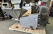 Cozzini #CVM5-HF-1, Versamill Continuous Emulsion Mill, Stainless Steel, 400 lbs. Hopper, 5" plate & knife