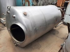 528 gallon DCI, 316L Stainless Steel, DB/DT, 48" diameter x 74" straight side