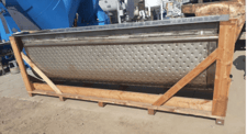 550 gallon Rectangular Stainless Steel Tank, Jkt, 126" long x 28" wide x 20" deep